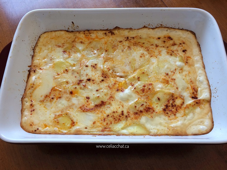 scalloped potatoes